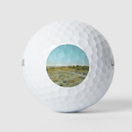 Pelotas De Golf Primer toque de otoño: Paisaje en el estado de Nue