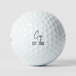 Pelotas De Golf Primera vez Abuela Gigi Titleist Pro V1