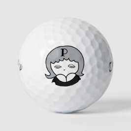 Pelotas De Golf Princess2 con su inicial