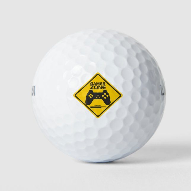 Pelotas De Golf Producto Gamer (Anverso)
