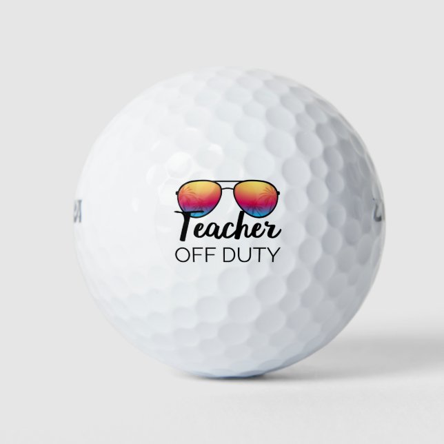 Pelotas De Golf Profesor fuera de servicio (Anverso)