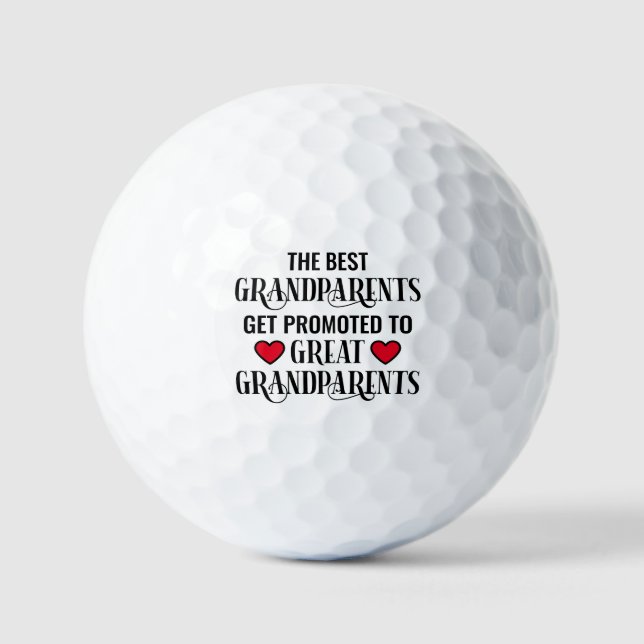 Pelotas De Golf Promoción de los abuelos a los abuelos (Anverso)