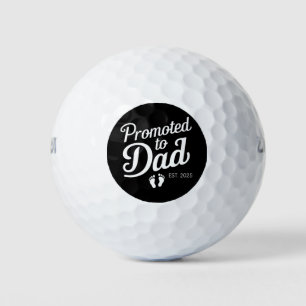 Pelotas De Golf Promocionado A Dad EST 2025 Es Gracioso Pronto Ser