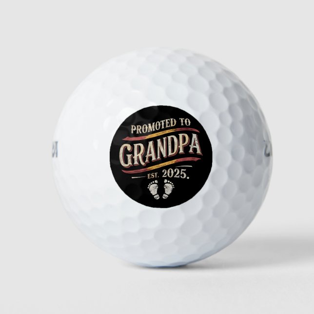 Pelotas De Golf Promocionado Al Abuelo 2025 (Anverso)