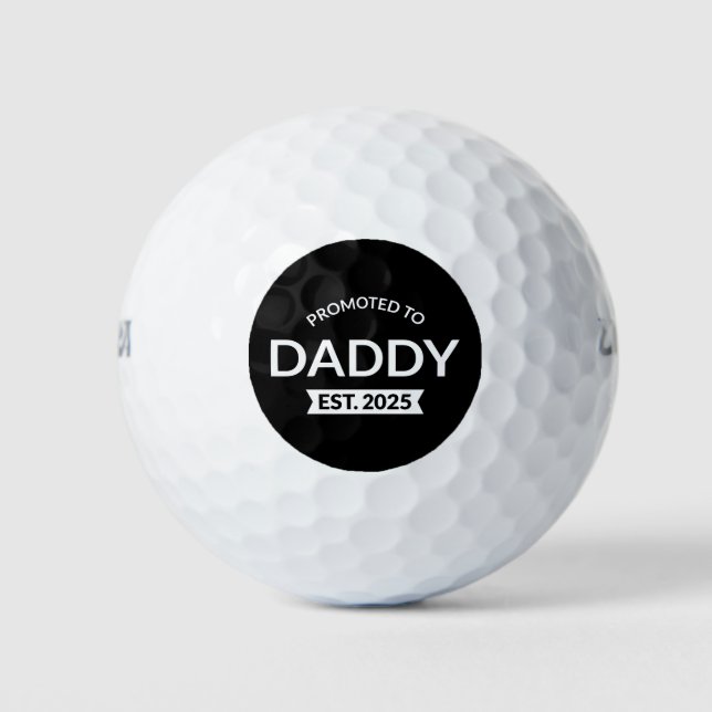 Pelotas De Golf Promovido A Daddy Est. II 2025 (Anverso)