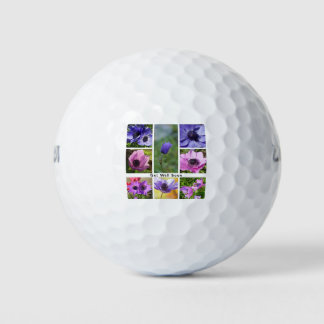Pelotas De Golf Pronto a la recuperación Anemone Fotografía Collag