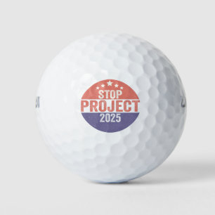 Pelotas De Golf Proyecto 2025 Botón Trump American Patroitic USA
