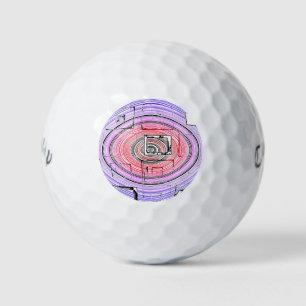 Pelotas De Golf Psicodélico