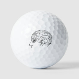 Pelotas De Golf Psicología de la neuralogía de la Psicología Vinta