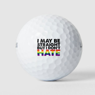 Pelotas De Golf Puede que sea heterosexual pero no odio a la comun