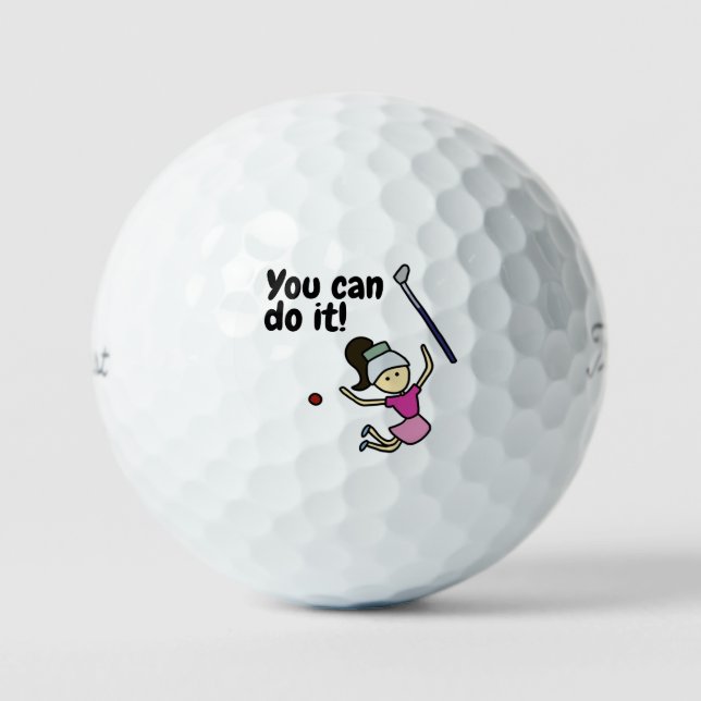 Pelotas De Golf Puedes hacerlo Titleist Golf Balls (Anverso)