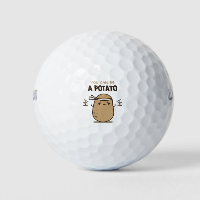 Pelotas De Golf Puedes ser una papa (Anverso)