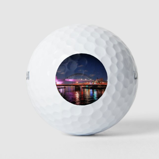 Pelotas De Golf puentes de Newcastle (Anverso)