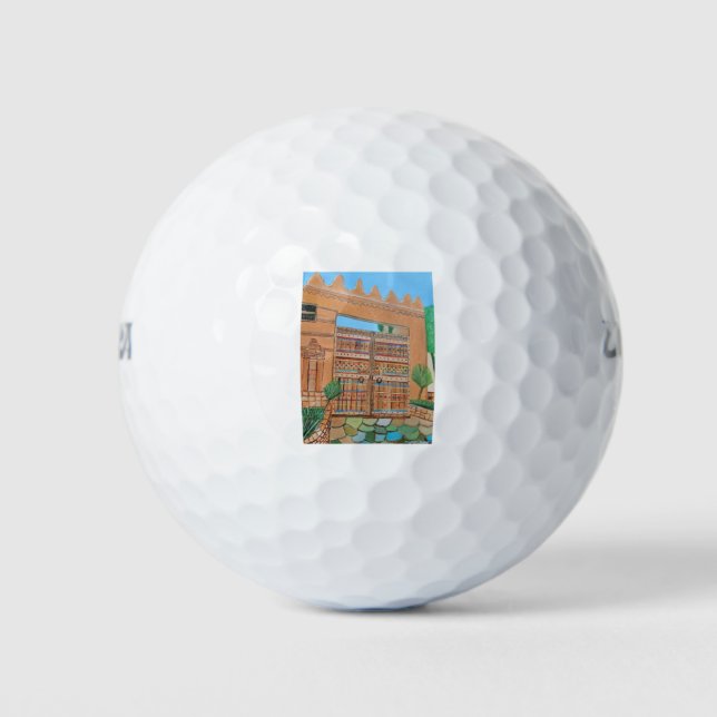 Pelotas De Golf Puerta árabe (Anverso)