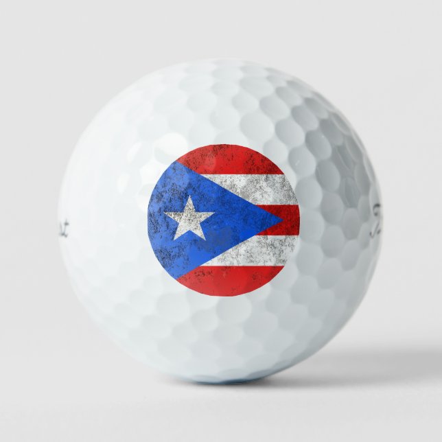 Pelotas De Golf Puerto Rico  (Anverso)