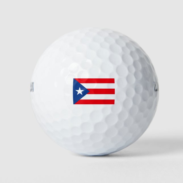 Pelotas De Golf Puerto Rico (Anverso)