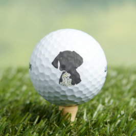 Pelotas De Golf Puntero de cortometrajes en alemán blanco y negro