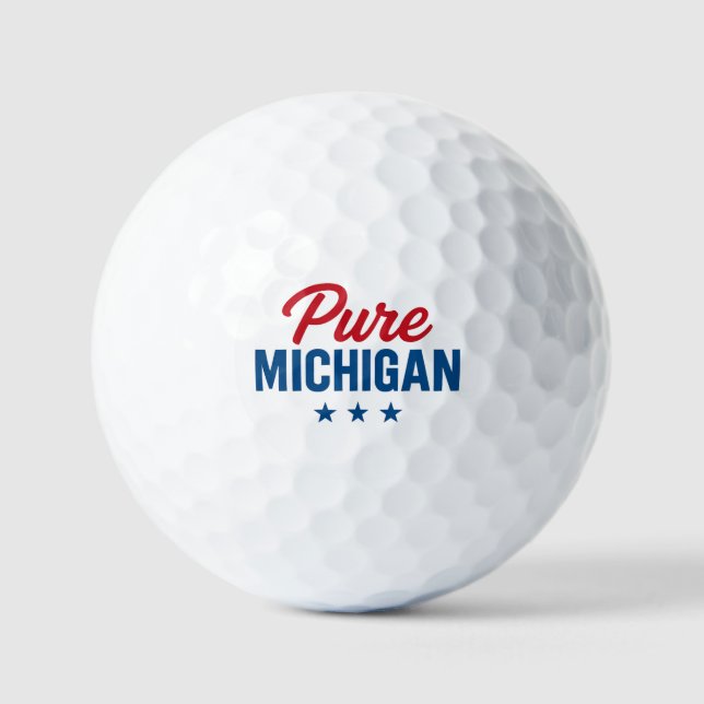 Pelotas De Golf Pure Michigan Golf Ball (Anverso)