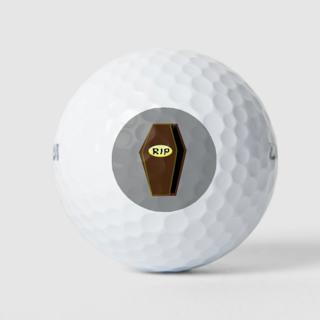 Pelotas De Golf QEPD Ball de Golf de Halloween (Anverso)