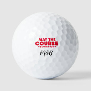 Pelotas De Golf Que el curso esté contigo