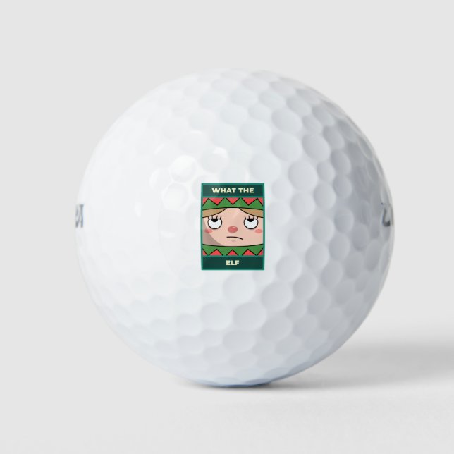 Pelotas De Golf Qué es el elfo (Anverso)