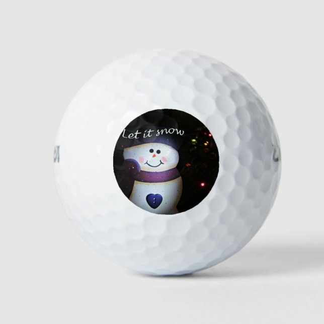 Pelotas De Golf Que nieve (Anverso)