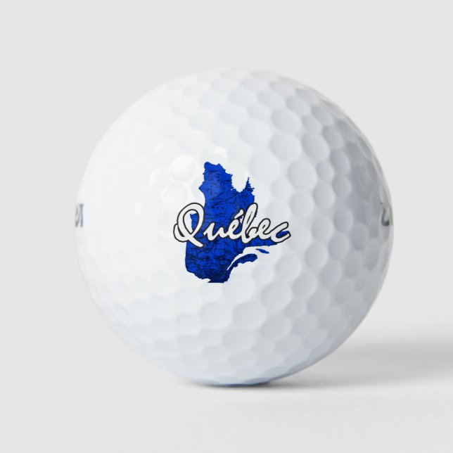 Pelotas De Golf Quebec (Anverso)