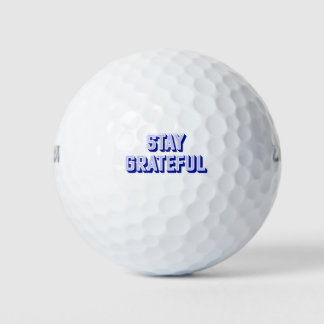 PELOTAS DE GOLF QUÉDATE AGRADECIDO