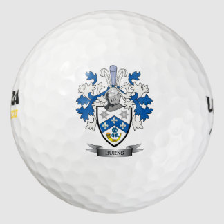 Pelotas De Golf Quemar el escudo de armas de la familia