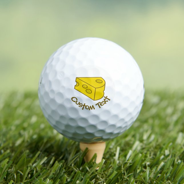 Pelotas De Golf Queso Amarillo (Camiseta in situ)