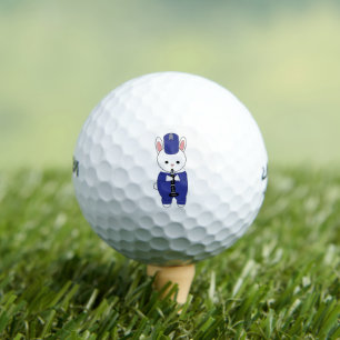 Pelotas De Golf Rabbit Clarinet Marcha Banda Azul Blanco