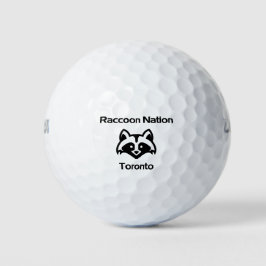 Pelotas De Golf Raccoon Nation Toronto Light-Monotone