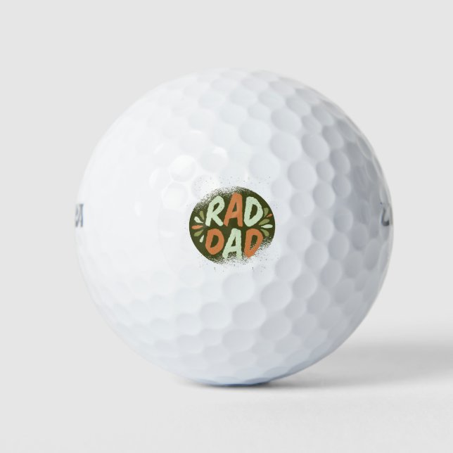 Pelotas De Golf Rad Dad (Anverso)