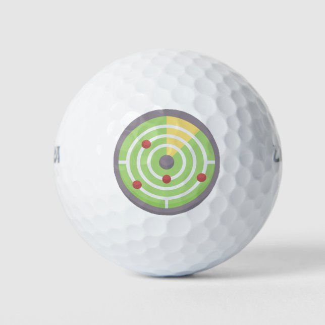 Pelotas De Golf Radar (Anverso)