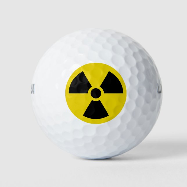 Pelotas De Golf Radioactivo (Anverso)