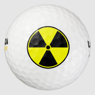 PELOTAS DE GOLF RADIOACTIVO
