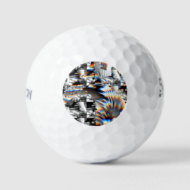 Pelotas De Golf Rainbow Assault  Golf Balls (Anverso)