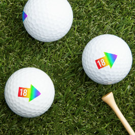Pelotas De Golf Rainbow Impact Arrow ゴルフボール