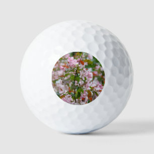 Pelotas De Golf Rama delgada con flores manzana