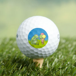 Pelotas De Golf Rana con helado