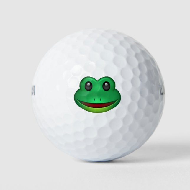 Pelotas De Golf Rana - Emoji (Anverso)