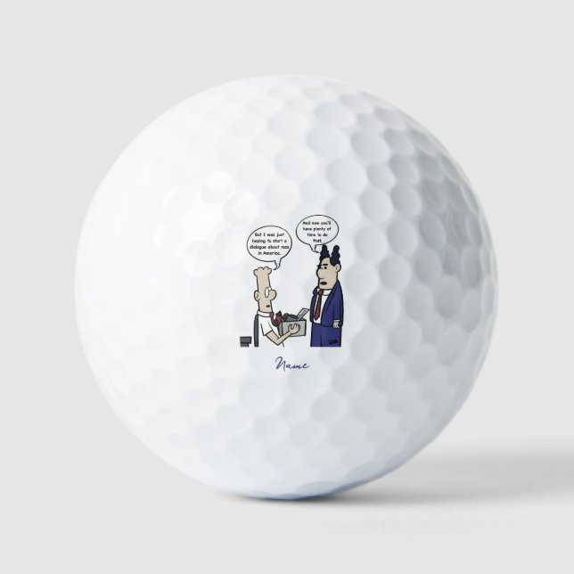 Pelotas De Golf Rant Personalizado Golf Ball (Anverso)