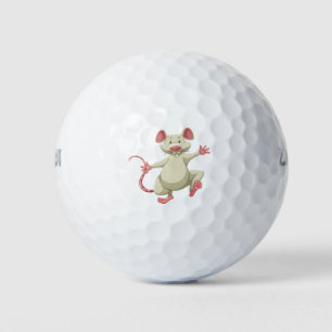 Pelotas De Golf Ratón curado