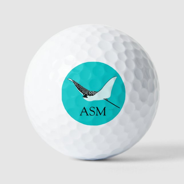 Pelotas de Golf Raya Leopardo Manchada (Anverso)