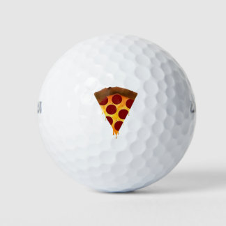 Pelotas De Golf rebanada de pizza de pepperoni con fusión