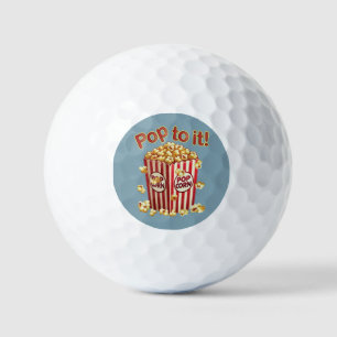Pelotas De Golf Rebosante de Estilo - "¡Ponte en marcha!"