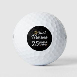 Pelotas De Golf Recién casado hace 25 años II