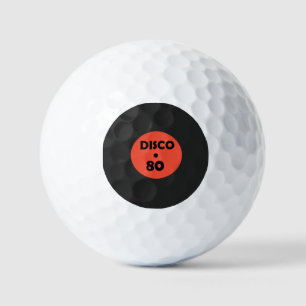 Pelotas De Golf Record Plate Golf Balls - Disco Music Fiesta