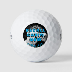 PELOTAS DE GOLF RECUERDA A NEWSOM NOW GOLF BALS