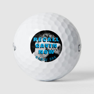 PELOTAS DE GOLF RECUERDA A NEWSOM NOW GOLF BALS